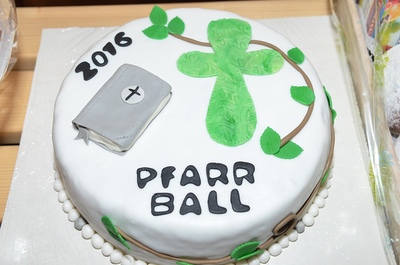 Torte zum Pfarrball 2016