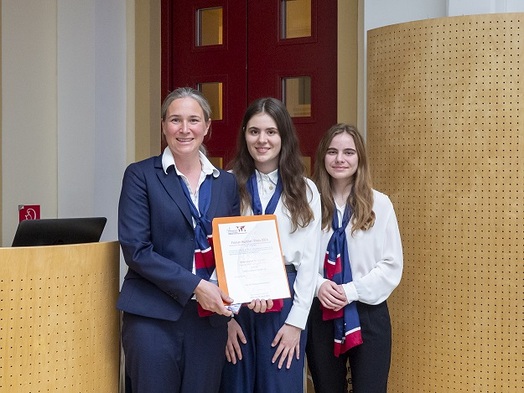 Raphaela Hafellner/ Erzdiözese Wien, Raphaela Hafellner Verleihung Florian-Kuntner-Preis 12.04.2024