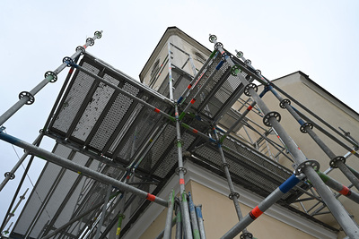 Gerüstaufbau - 7. Juli 2026