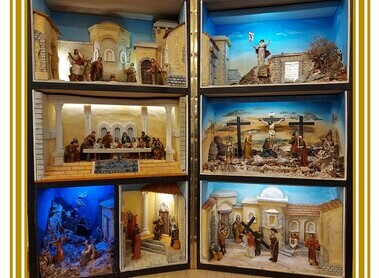 Passionskrippe / Pfarre Unterwaltersdorf Passionskrippe