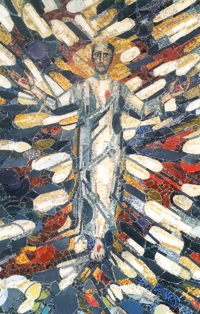 Altarmosaik Auferstehung Christi Wien 5
