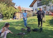 Diakon Hans Wachter macht auch Hausbesuche um Tiere zu segnen
