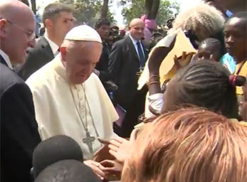 Papst Franziskus in Zentralafrikanischer Republik