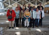 Teilnehmer der Blindenreise