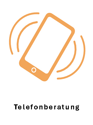 Symbol für ein Smartphone