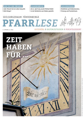 Zeit haben für …