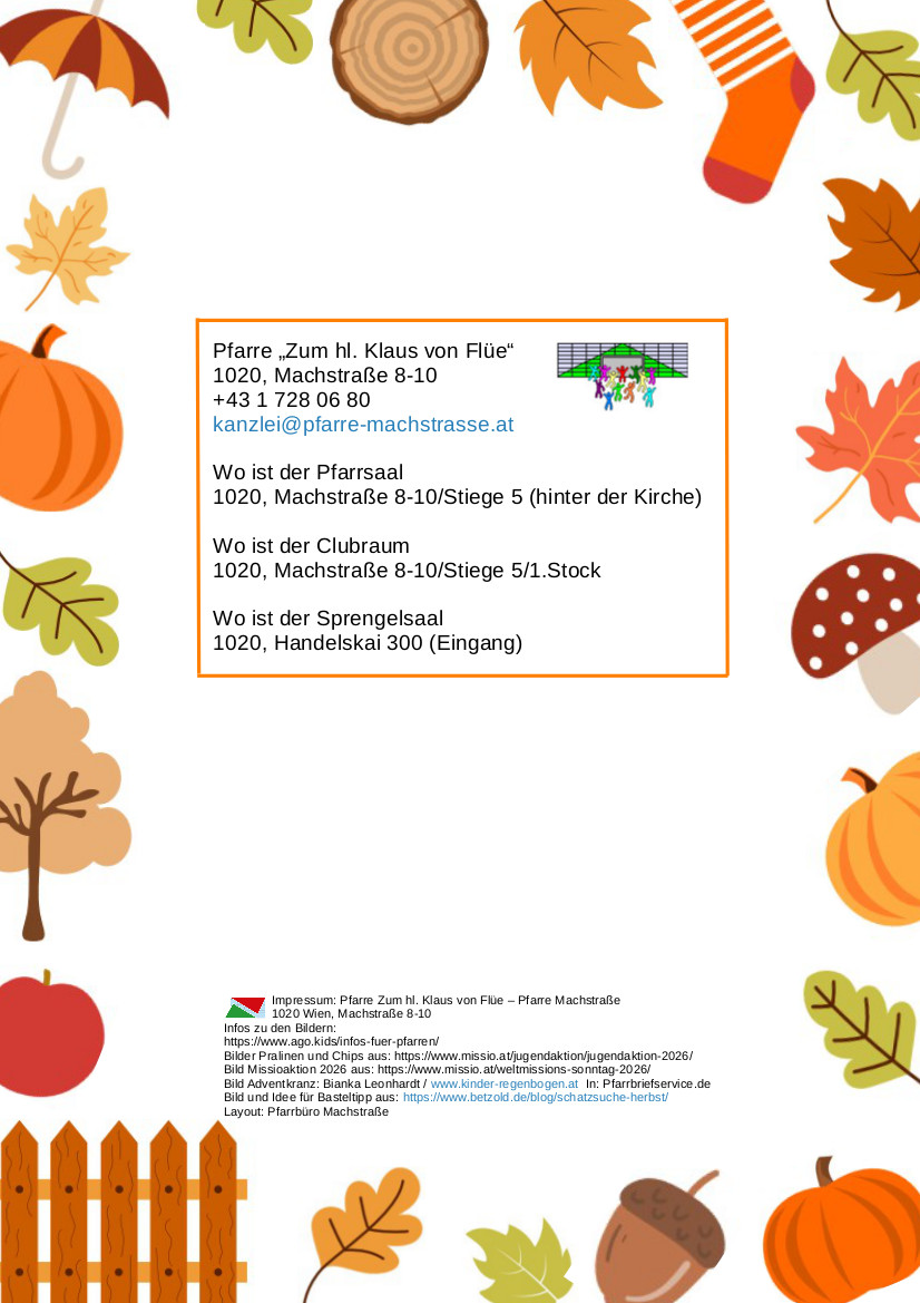 Kinderbrief Seite 8 / Pfarre Machstraße