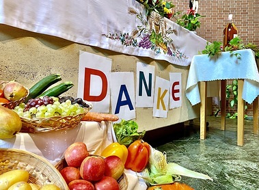 Erntedank in Unterheiligenstadt