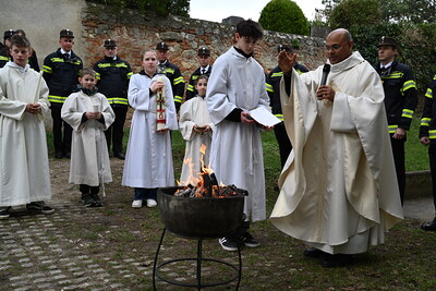 Feier der Osternacht in Gnadendorf
