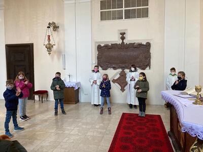 Vorstellung der Erstkommunionkinder