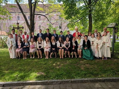 Firmung in Asparn/Zaya