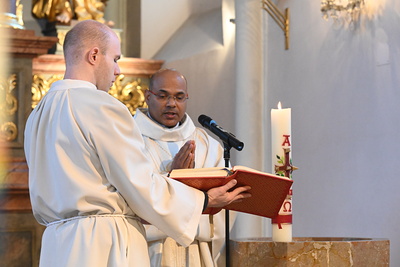 Feier der Osternacht in Gnadendorf