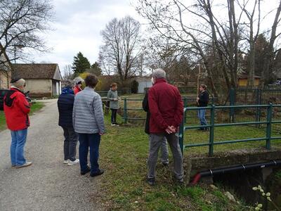 Straßenkreuzweg in der Pfarre Ameis