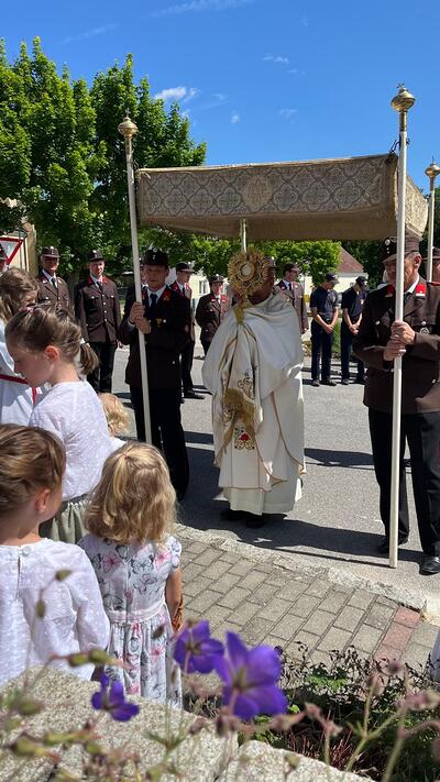 Fronleichnamsfest in Wenzersdorf