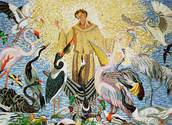 Hl. Franz von Assisi predigt den Vögeln / kathbild.at/Rupprecht