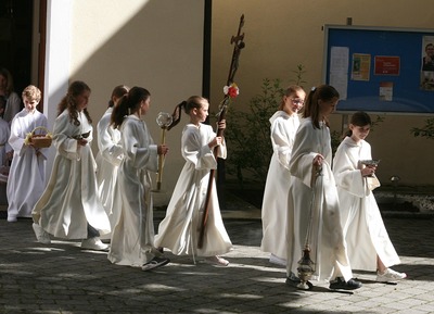 Fronleichnamsfest in Asparn/Zaya