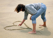 Herz im Sand/bilderbox.com