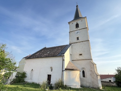 Ansicht Seite, Pfarrkirche Weigelsdorf