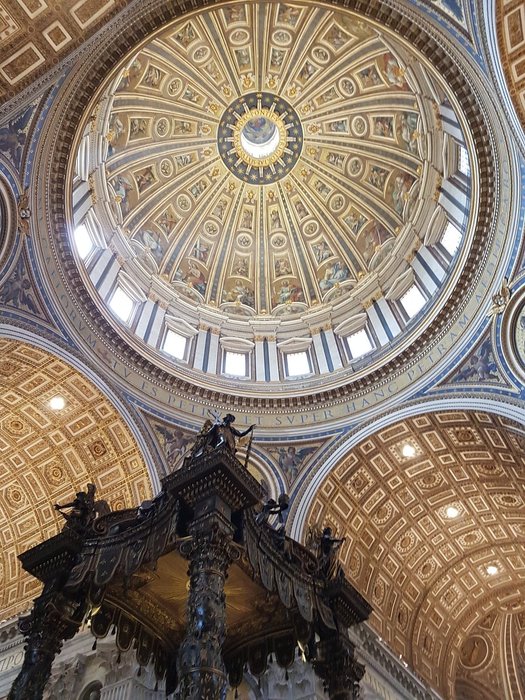 Der Petersdom - einfach ein wundervoller Ort für ein Gebet.