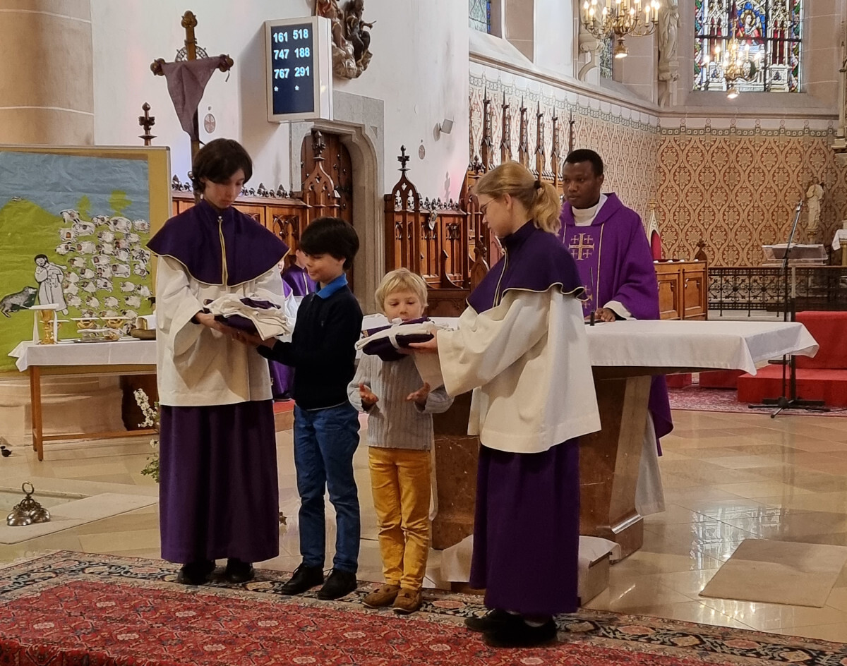 Mini-Aufnahme in St. Stephan