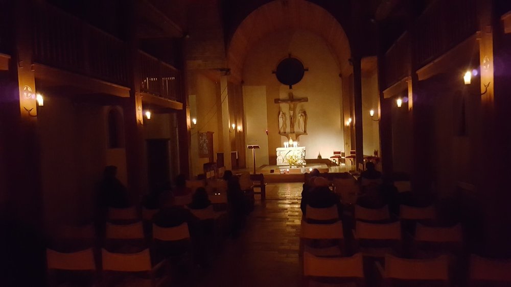 24h für den Herrn - 1 Tag mit Gott - jeden Tag mit Gott! Die prayer-night-session in der Klosterkirche - Vergelt's Gott an den Kirchenchor Breitensee für die schöne musikalische Gestaltung! Möge der Herr reichlich Gnaden ausgießen über unser Land und