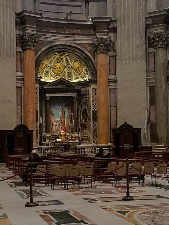 Der Altar des Hl. Josef im Petersdom