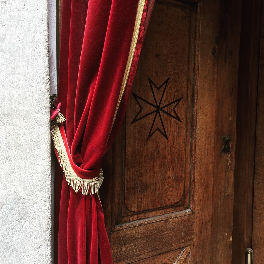 #BinHier in der Malteserkirche